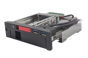 2.5 + pouces Duble Baie interne en aluminium panneau hdd mobile rack hdd - Product Image 3