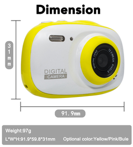 Quà Tặng Mini Giá Rẻ Bán Sỉ Từ Nhà Máy 3330 Máy Quay Hành Động Dưới Nước Cho Trẻ Em Máy Ảnh Video Kỹ Thuật Số Chống Nước Tốt Nhất Cho Trẻ Em - Product Image 3