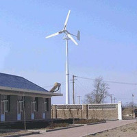 Générateur de vent 5KW 10KW Kit d'énergie solaire hybride d'éolienne à économie d'énergie 220V WSH1kw-50kw
