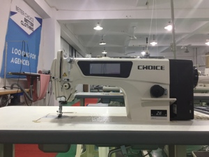 <span class=keywords><strong>Machine</strong></span> à <span class=keywords><strong>coudre</strong></span> industrielle à point droit à entraînement direct informatisé Choice R6-T, à aiguille simple - Product Image 4