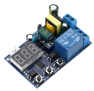 Delay Time Switch Kampa AC 110V 220V Converter Program Switch SelfロックRelay PLC Cycle Timer Module