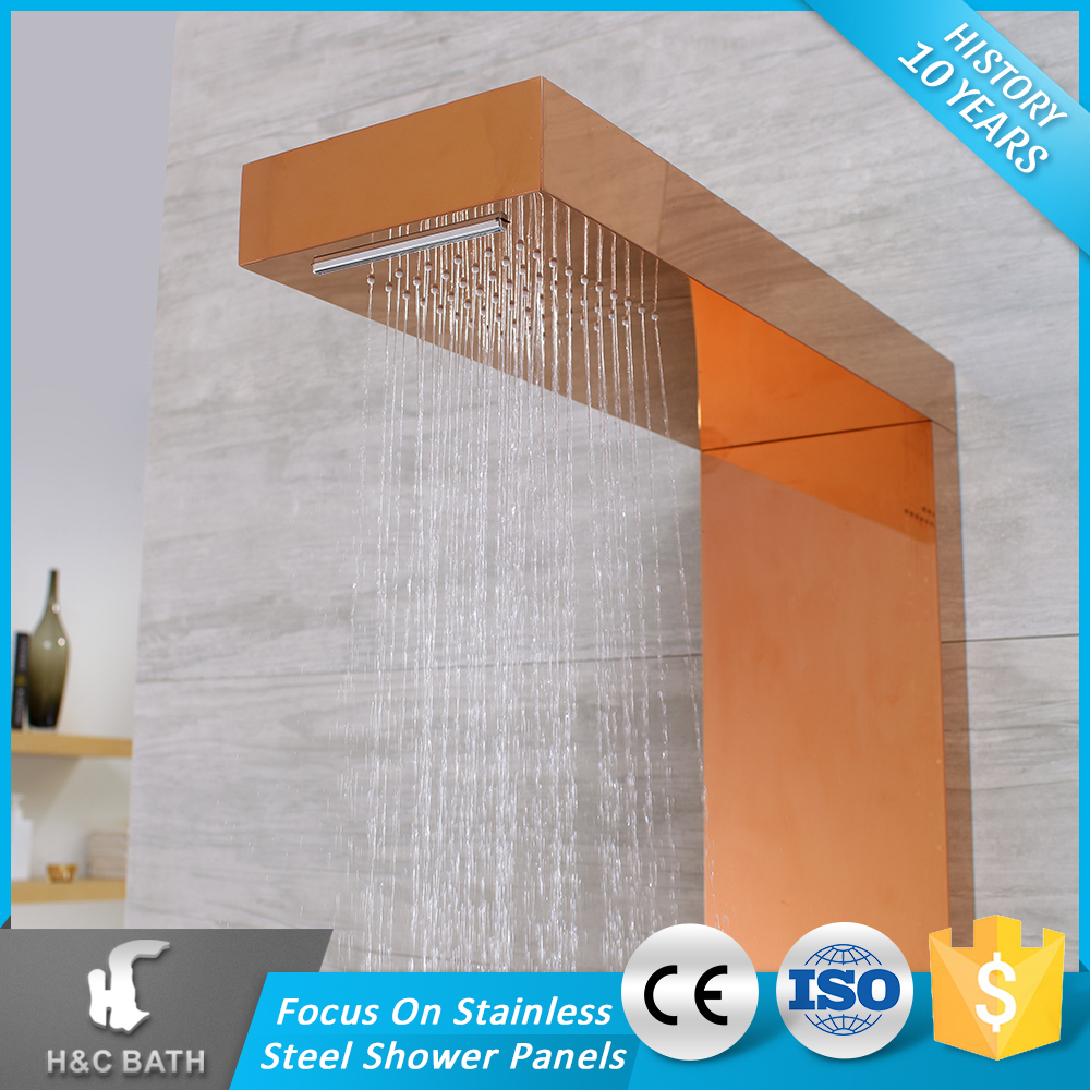 OEM Produit Unique 304 Colonne En Acier Inoxydable Colonne De Douche