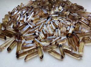 Commercio all'ingrosso naturale citrino affumicato sementi lemuriani di quarzo punto di cristallo esemplare altri oggetti di cristallo - Product Image 4