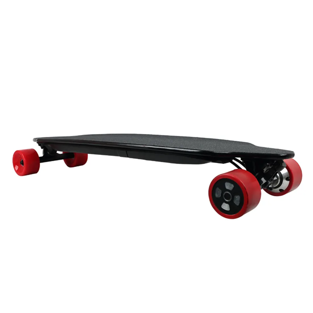 Migliore Pattino Elettrico 2019 Per La Vendita 4 Ruote Longboard Skateboard Decks Prezzo A Buon Mercato 600W * 2 Hub Motore Per per gli adulti