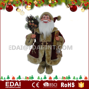 Personalizado de gran tamaño tela decoración de Navidad Santa Claus - Product Image 1