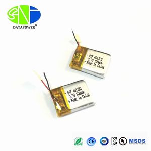 맞춤형 크기 얇은 배터리 Dtp 401720 리포 배터리 3.7v 100mah - Product Image 3