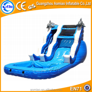 Grande taille 0.55mm PVC gonflable volcan piscine <span class=keywords><strong>toboggan</strong></span>, gonflable sec glisser pour vente - Product Image 3