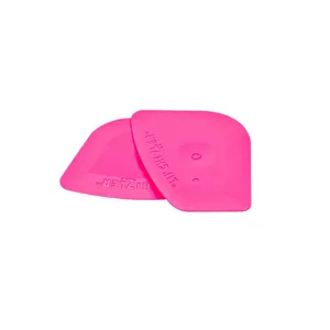 Carlas Wholesale Car Sticker Installation Squeegee Pink Scraper Car Tint Squeegee Vinyl Wrap Tool