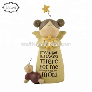 Apalabrado servicio mamá y bebé Ángel adornos de Navidad decoración del hogar - Product Image 1