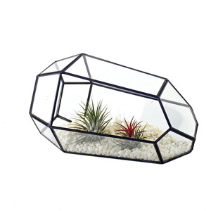 Verschiedene Design Blumen künstliche hochzeit metall rose gold kupfer glas anlage terrarium geometrische - Product Image 5