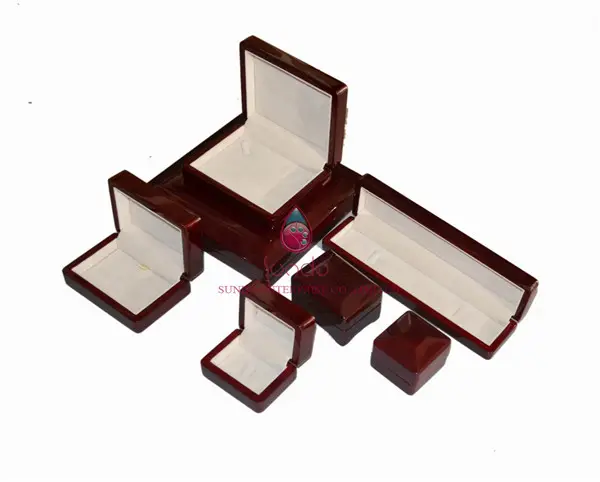 925 sterling silver jewelry 나무 포장 jewelry box