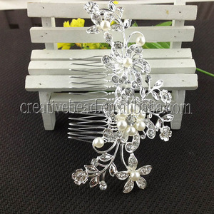 <span class=keywords><strong>Peigne</strong></span> à <span class=keywords><strong>cheveux</strong></span> de mariée vintage tendance 2025 en alliage et strass de cristal, 13 cm, pour la décoration des <span class=keywords><strong>cheveux</strong></span> - Grande Vente - Product Image 3