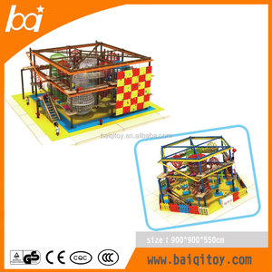 Equipo de equipo de aventura de cuerda alta personalizada, campo de cuerdas de aventura para niños - Product Image 2