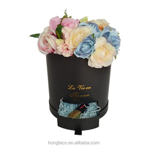 Hot Sale square Round Custom Cardboard <strong>Luxury</strong> Drawer <strong>Flower</strong> Packaging <strong>Box</strong> With Drawer - Product Image 3