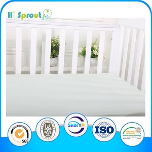 Blanc 100% drap de coton pour protéger matelas - Product Image 1