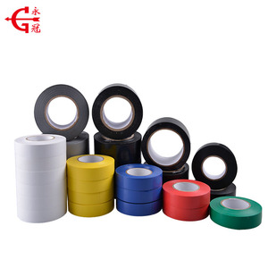 Manufacturer Customized High Voltage <strong>PVC</strong> Electrical Insulation <strong>Tape</strong> Jumbo Roll Log Roll with Solvent Rubber Adhesive - Product Image 1