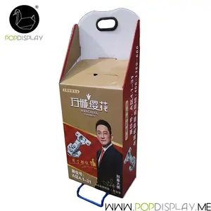 HOT New Custom Stand Good Design Cardboard Trolley Display For Trade Show