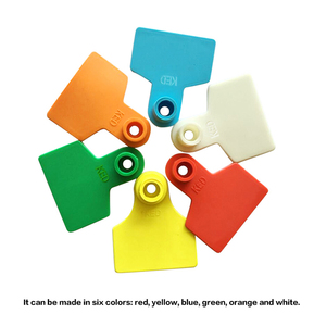 Cettia ป้ายหูแกะสีสันสดใสลายวัวหมูบาร์โค้ดออกแบบได้ตามต้องการ - Product Image 2