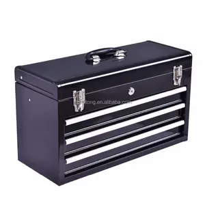 20-Inch 3 Drawers Portable Steel Tool Box Chest carpenter tool cabinet