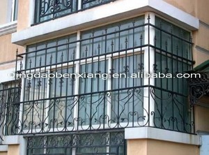 หน้าต่างเหล็กดัดลายเรียบง่ายทันสมัยราคาโรงงาน - Product Image 6