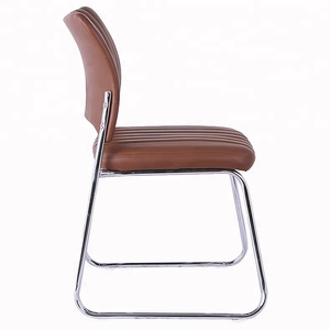 Barato al por mayor de la venta caliente nuevo en la parte baja de la espalda de conferencia visita reunión silla de oficina de cuero con el mejor precio para venta