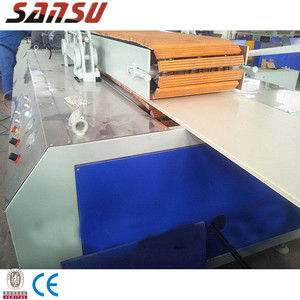 Sistem Manufaktur Otomatis Panel Plafon PVC WPC dengan Pompa Ekstruder Tiga Sekrup untuk Produksi Profil Pipa dan Plat - Product Image 6