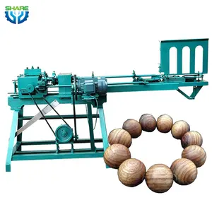 Máquina de fabricación de bolas de madera, máquina de fabricación de cuentas de madera automática de china