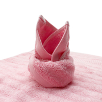 Fábrica de China, venta al por mayor, juego de toallas de baño de fibra de bambú suave y orgánico súper absorbente