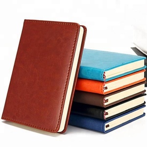 Wholesale Custom Logo A6 Small PU Leather Custom <strong>Notepad</strong> - Product Image 1