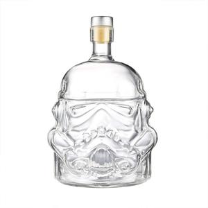 Casque créatif Transparent de 650ml, 1 pièce, résistant à la chaleur, <span class=keywords><strong>Storm</strong></span> Trooper, réveille Wars, carafe pour le Whisky, bière, cognac liqueur - Product Image 2