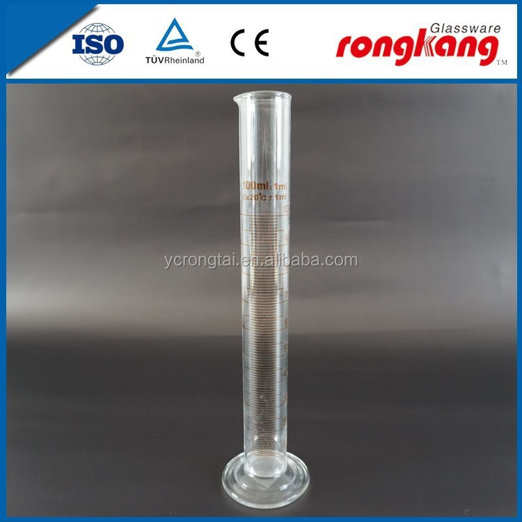 1601 индивидуальный измерительный цилиндр из прозрачного стекла