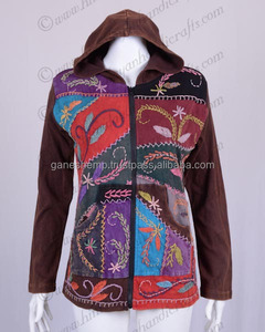 Chaqueta con capucha para mujer, ropa con estampado de enzima Bohemia, CSWJ 378 - Product Image 3