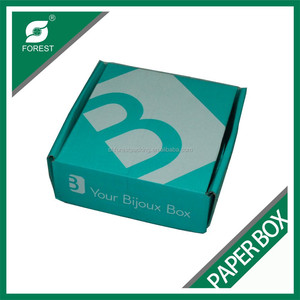 A todo color de dos caras imprenta caja de embalaje de papel paper box para el embalaje del regalo del paquete plano - Product Image 1