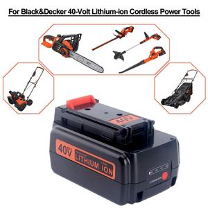 LBX2040 LBX36 40V 2000mah 교체 충전식 리튬 이온 배터리 블랙 및 데커 40 볼트 무선 전동 공구