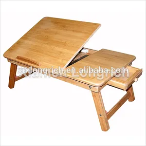 친환경 천연 대나무 냉각 배출 노트북 책상/테이블
