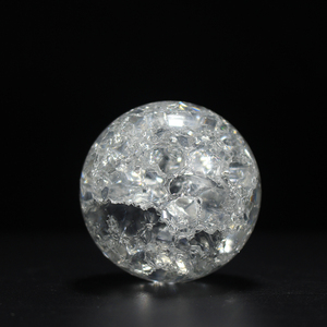 60/80MM helados y bola <span class=keywords><strong>de</strong></span> <span class=keywords><strong>cristal</strong></span> Bola con Base bola <span class=keywords><strong>de</strong></span> vidrio artesanía - Product Image 4