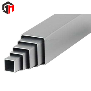 Tube carré en acier galvanisé sans soudure, toute quantité commandée S45C tube carré sans soudure pour la construction mécanique