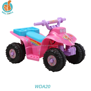 <span class=keywords><strong>Quad</strong></span> ATV jouet à piles 6v Mini ATV électrique Jouet à roulettes Petite voiture Facile à transporter - Product Image 4