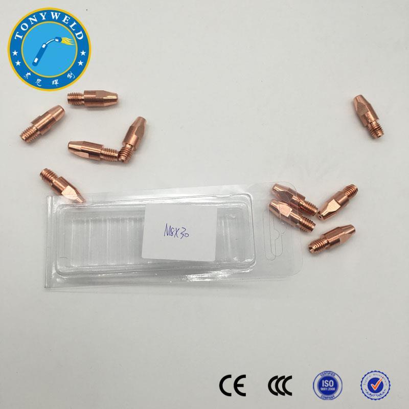 10 Tubes contact diam 0.8 pour torche MIG, accessoires de soudure, poste à souder 10 Tubes contact diam 0.8 pour torche MIG, accessoires de soudure, poste à souder