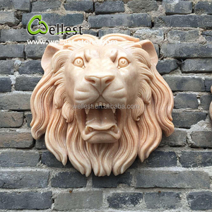 <span class=keywords><strong>Fontaine</strong></span> de tête de lion pour mur en marbre poli, <span class=keywords><strong>pierre</strong></span> <span class=keywords><strong>naturelle</strong></span>, 1 pièce - Product Image 5
