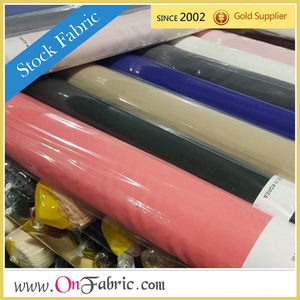 Tela Stock: Dobby de poliéster Amunzen 90 ~ 100gr/yd tejido teñido sólido 44/45" - Product Image 2