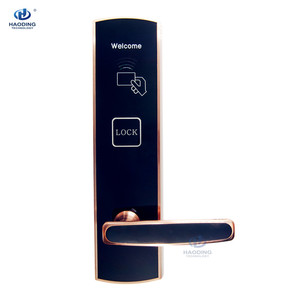 Slimme Elektronische Key Card Batterij <span class=keywords><strong>Operated</strong></span> Handvat Lock Hotel Deurslot Met Toegangscontrole Systeem - Product Image 2
