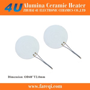 Résistance isolée MCH, ronde, blanche, céramique d'alumine électronique, chauffage <span class=keywords><strong>5V</strong></span>/12V/24V 0.8-1.6 - Product Image 3