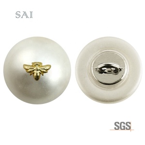 China Factory Round <strong>Pearl</strong> Sewing <strong>Button</strong> <strong>With</strong> Decoration Shirt <strong>Button</strong> <strong>Plastic</strong> <strong>Button</strong> - Product Image 2