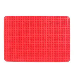 Piramide Barbecue Pads Magnetron Bestendig Hoge Temperatuur Silicagel Oven Mat Gebraden Pad