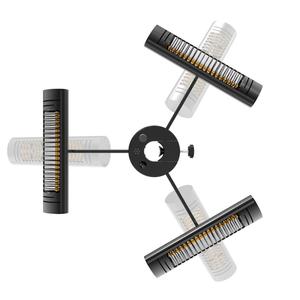 Nuevo Diseño de <span class=keywords><strong>Calentador</strong></span> de Infrarrojos Tipo Paraguas con Control Remoto por Aplicación, Protección Contra Volcaduras, Protección Contra Sobrecalentamiento, Área Personalizable para - Product Image 2