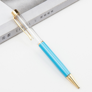 2024 nổi bóng bút có thể điền vào nó với chất lỏng, hoa, Little Star. DIY pha lê bút rỗng Ống DIY bút bi - Product Image 6