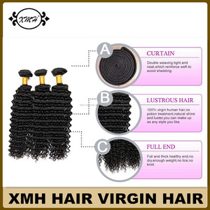 Sin procesar del pelo peruano virginal rizado, Pelo aliexpress, 100 productos marcas pelo virginal peruano - Product Image 4