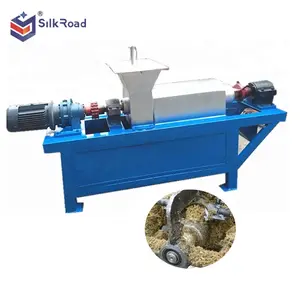 High Efficient dung screw press dewatering machine