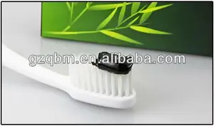 Pasta de dentes de carvão de bambu, creme dental de limpeza para manchas, fabricante chinês